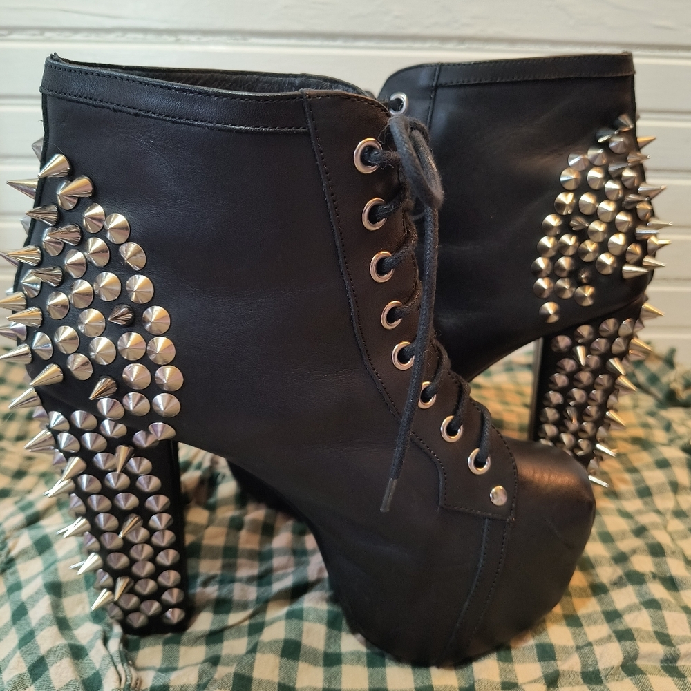Jeffrey Campbell Spike Lita Boots